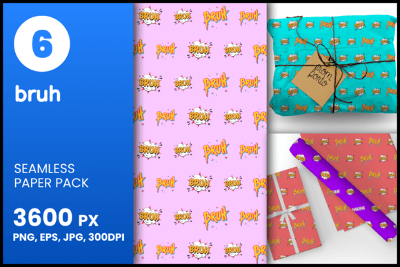 Bruh Seamless Patterns