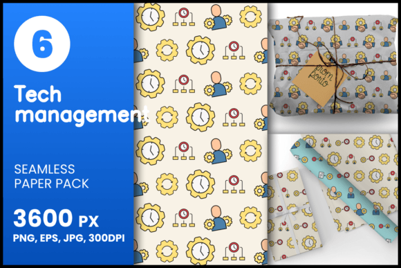 Exploring the Versatility of Tech Management Seamless Patterns