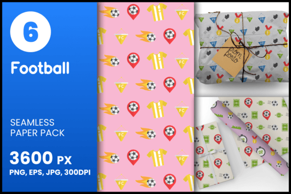 Football Seamless Patterns: A Creative Resource for Designers and Enthusiasts