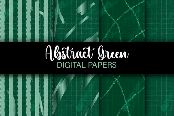 Green Watercolor Paper Seamless Patterns: A Creative Resource for Designers