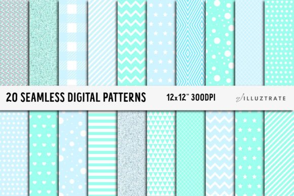 Light Blue Digital Paper Pack Patterns: A Practical Guide for Crafters