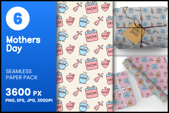 Mothers Day Seamless Patterns: A Strategic Resource for Creative and Business Use