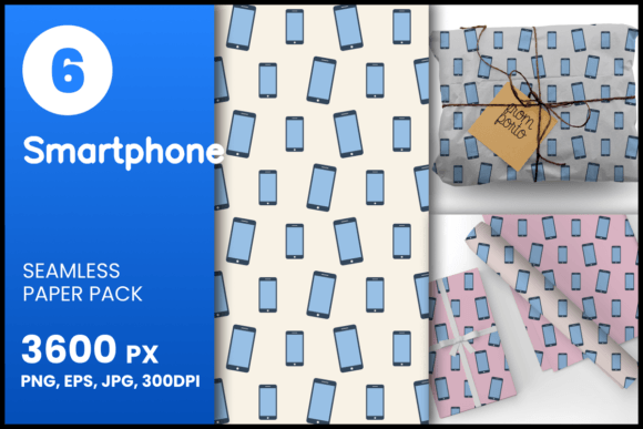 Smartphone Seamless Patterns: A Creative Resource for Designers and Enthusiasts